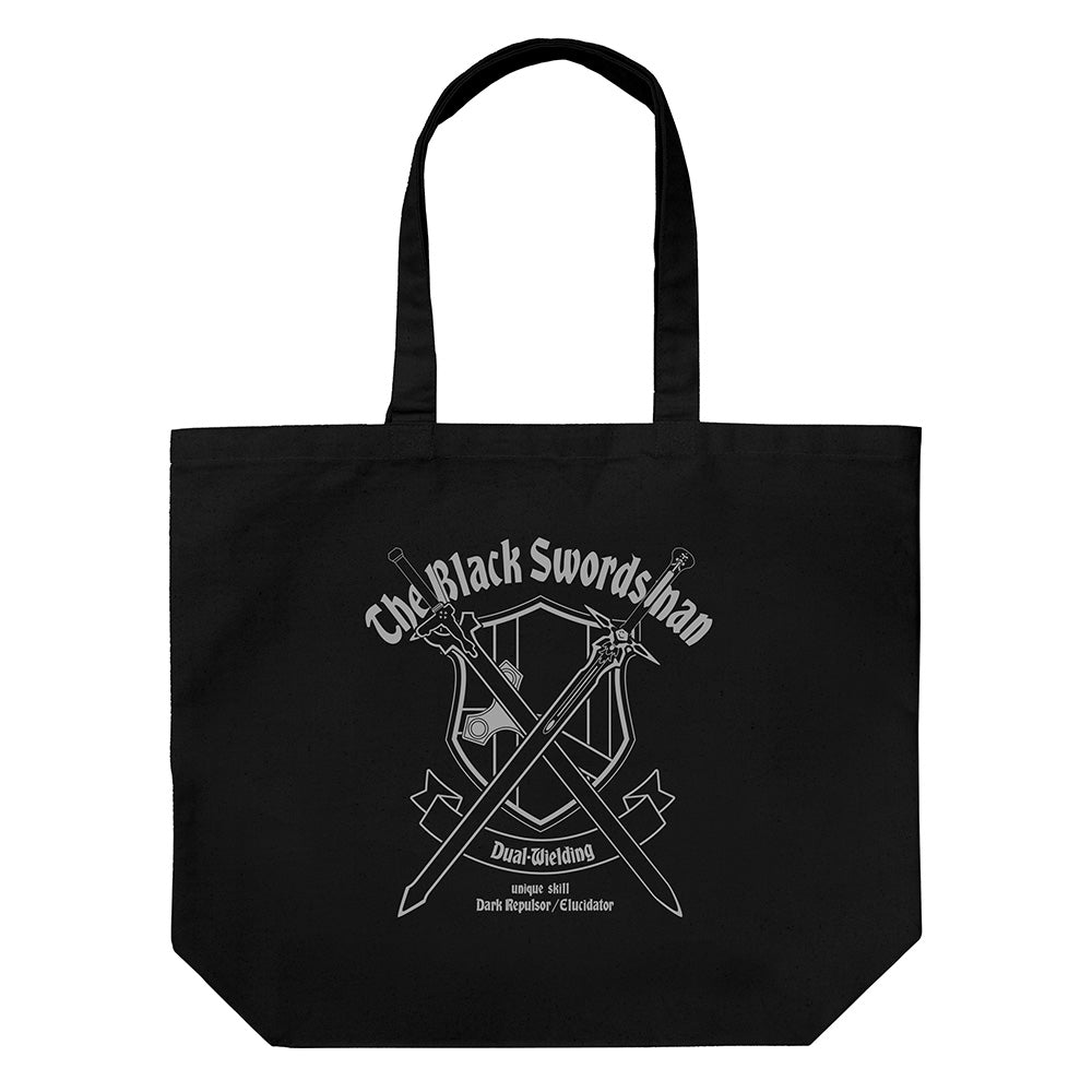 Sword Art Online Black Swordsman Kirito Large Tote Bag Ver. 2.0 Black - anime statue wholesale