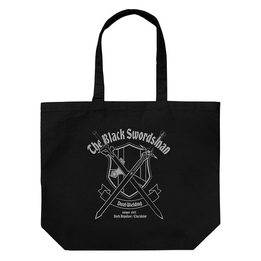 Sword Art Online Black Swordsman Kirito Large Tote Bag Ver. 2.0 Black - anime statue wholesale