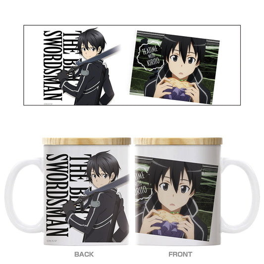 Sword Art Online Kirito to Hitoyasumi Full Color Mug with Lid - Aniplex figures wholesale