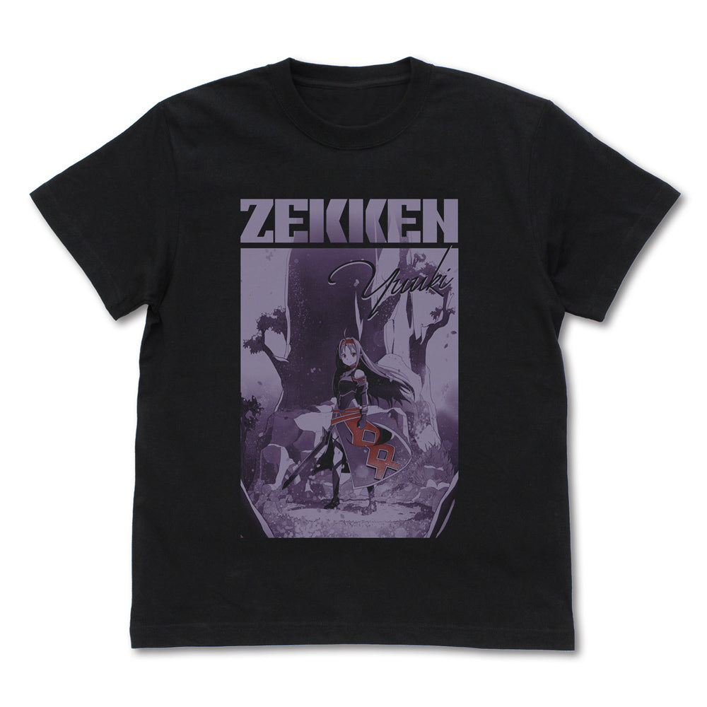 Sword Art Online Zekken Yuki T-shirt Black (S Size) - POP UP PARADE wholesale