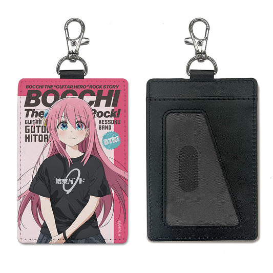 Bocchi the Rock! Gotoh Hitori Pass Case (with Swivel Snap Hook) - anime merch supplier USA
