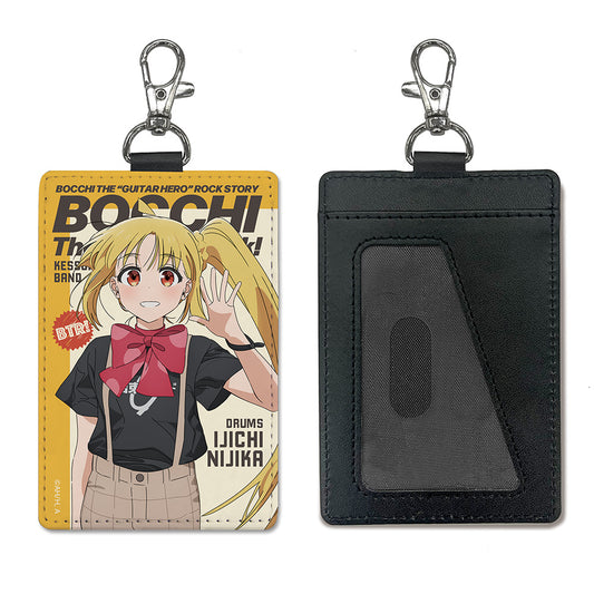 Bocchi the Rock! Ijichi Nijika Pass Case (with Swivel Snap Hook) - anime model kits wholesale