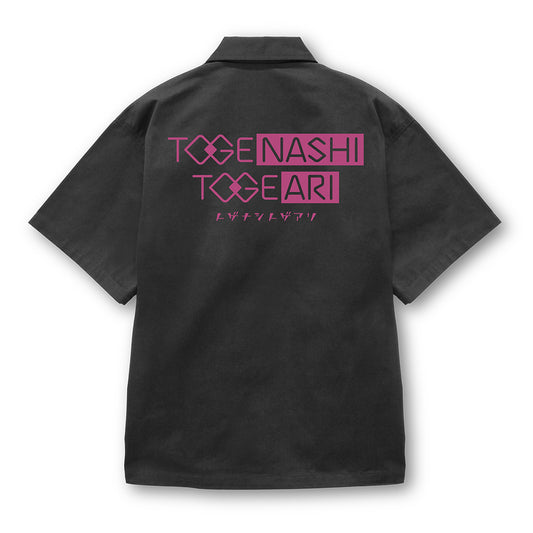 Girls Band Cry TOGENASHI TOGEARI Work Shirt Grey (XL Size) - anime figure wholesale price list