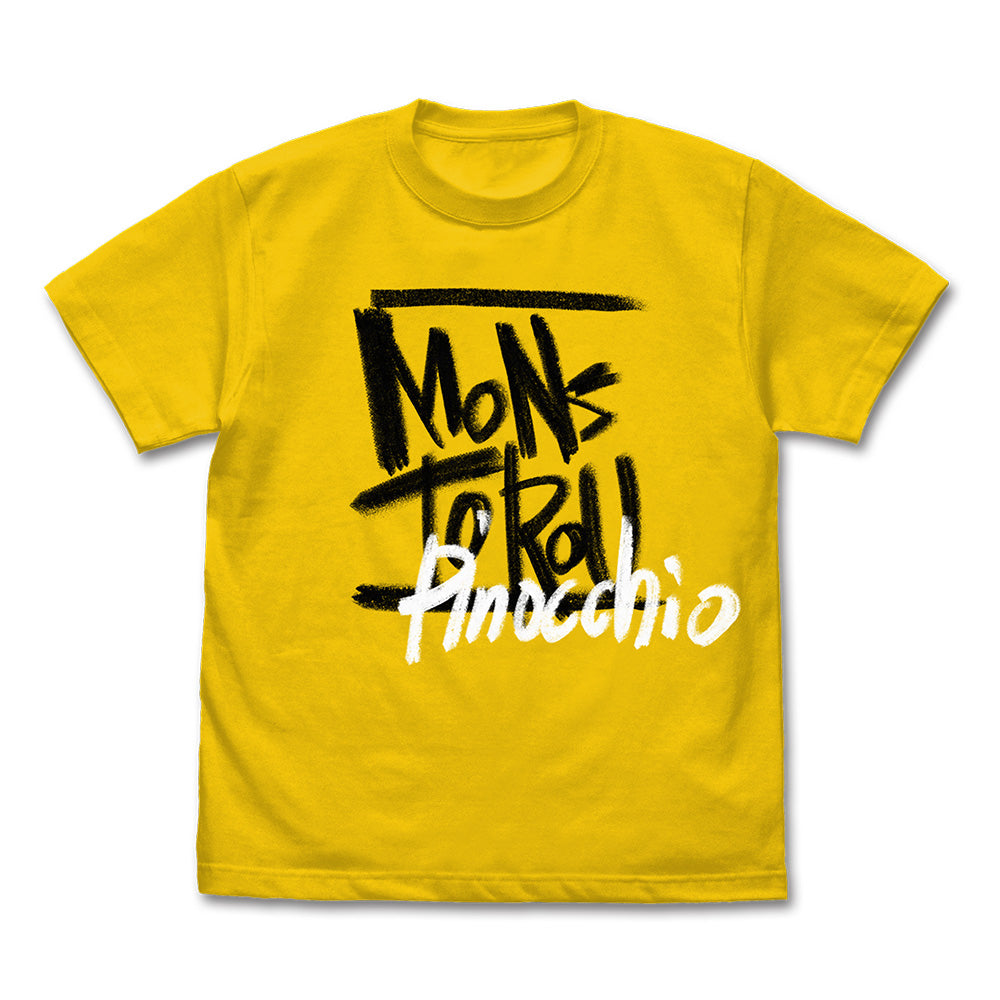 Girls Band Cry Kawaragi Momoka MONSTOROU Pinocchio T-shirt Canaria Yellow (M Size) - anime collectibles wholesale