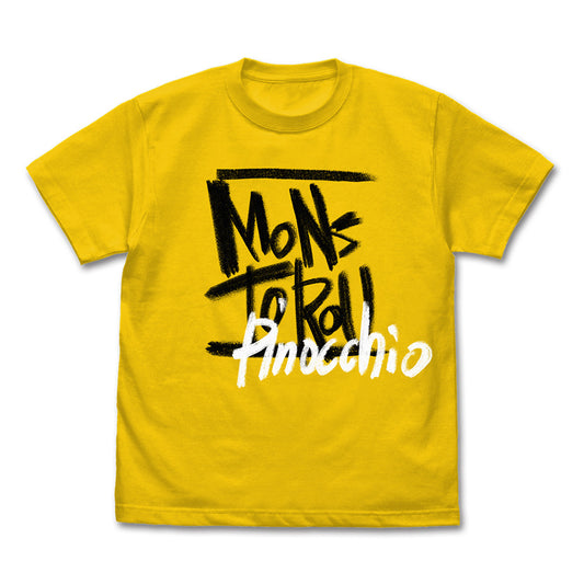 Girls Band Cry Kawaragi Momoka MONSTOROU Pinocchio T-shirt Canaria Yellow (M Size) - anime collectibles wholesale
