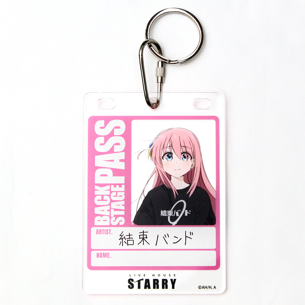 Bocchi the Rock! Gotoh Hitori Backstage Pass Style Acrylic Key Chain - anime blind box wholesale