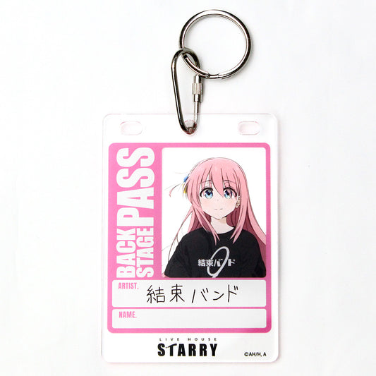 Bocchi the Rock! Gotoh Hitori Backstage Pass Style Acrylic Key Chain - anime blind box wholesale