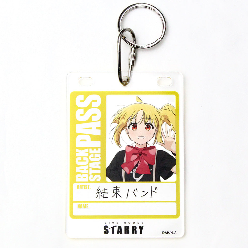 Bocchi the Rock! Ijichi Nijika Backstage Pass Style Acrylic Key Chain - Max Factory figures wholesale