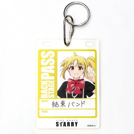 Bocchi the Rock! Ijichi Nijika Backstage Pass Style Acrylic Key Chain - Max Factory figures wholesale