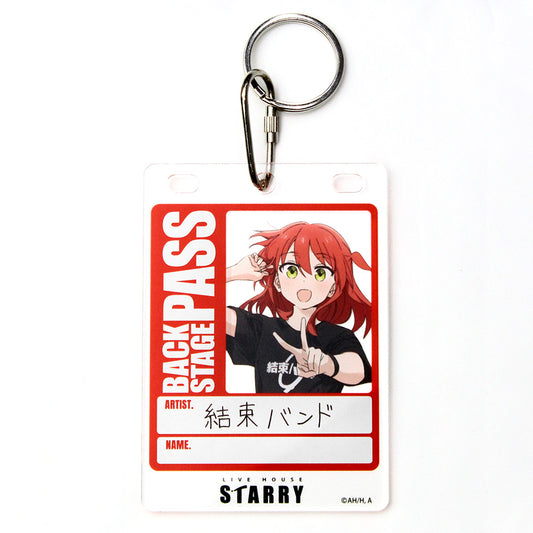 Bocchi the Rock! Kita Ikuyo Backstage Pass Style Acrylic Key Chain - Banpresto wholesale supplier