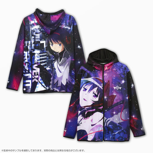 Puella Magi Madoka Magica the Movie New Feature: Rebellion Homura Full Graphic Dry Hoodie (L Size) - PVC anime figures wholesale