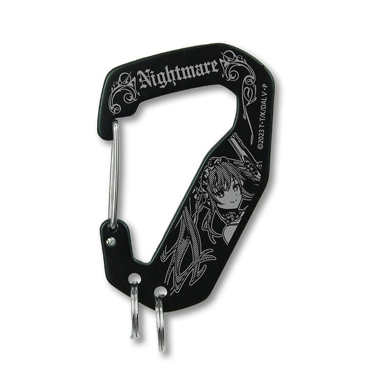 Date A Live V Tokisaki Kurumi Metal Carabiner - bulk anime toys for retailers USA