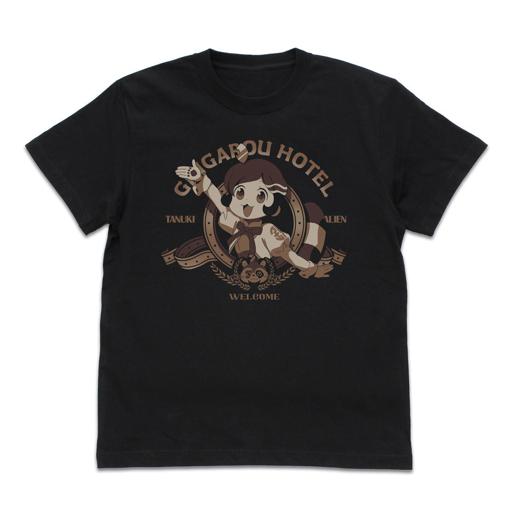 Apocalypse Hotel Ponko T-shirt Black (XL Size) — Japanese anime figures bulk supplier USA