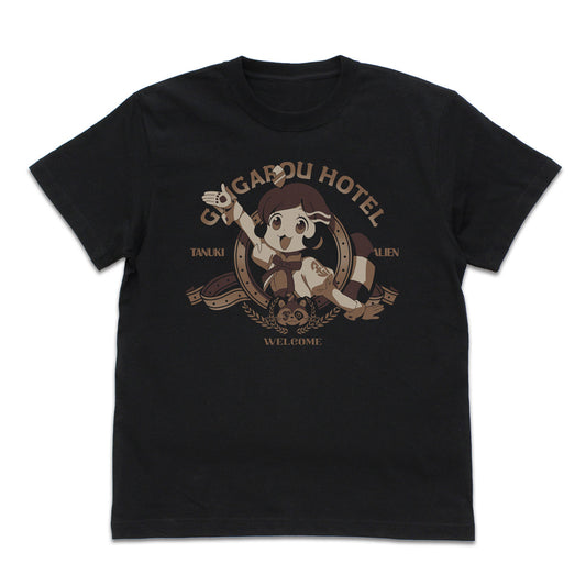 Apocalypse Hotel Ponko T-shirt Black (XL Size) — Japanese anime figures bulk supplier USA