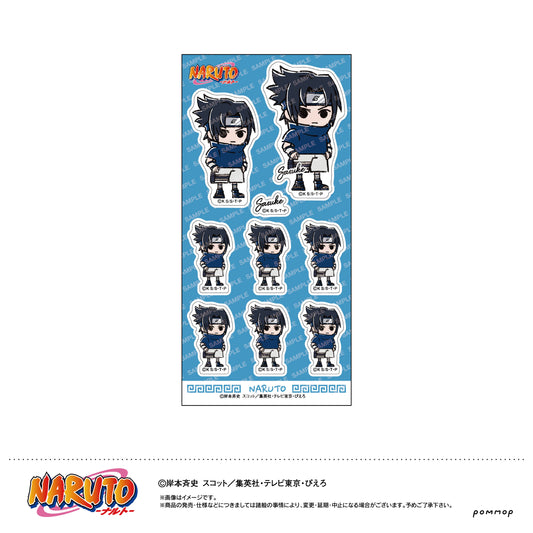 NARUTO Sticker -Yuru Style mini- B Uchiha Sasuke - scale anime figures wholesale