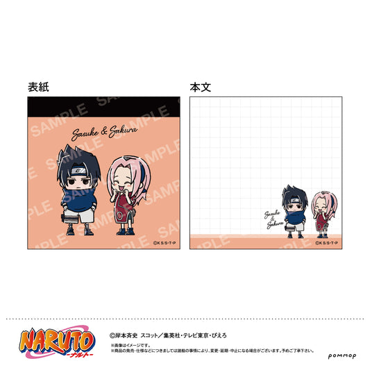 NARUTO Mini Memo -Yuru Style mini- G Sasuke & Sakura - ConoFig wholesale supplier