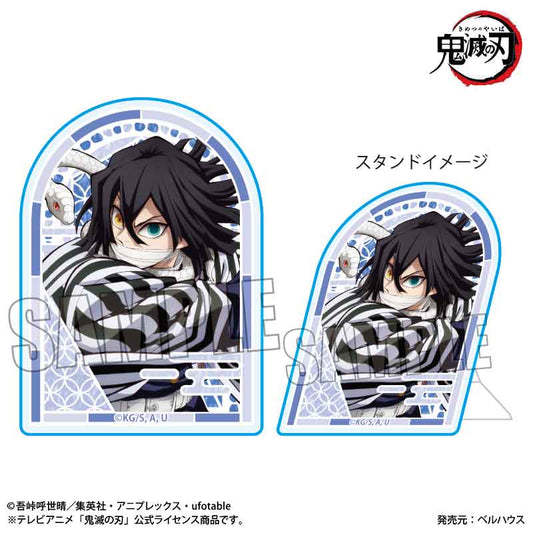 Standy Acrylic Badge Demon Slayer: Kimetsu no Yaiba Iguro Obanai (Infinity Castle Arc Ver.) — Demon Slayer figures wholesale