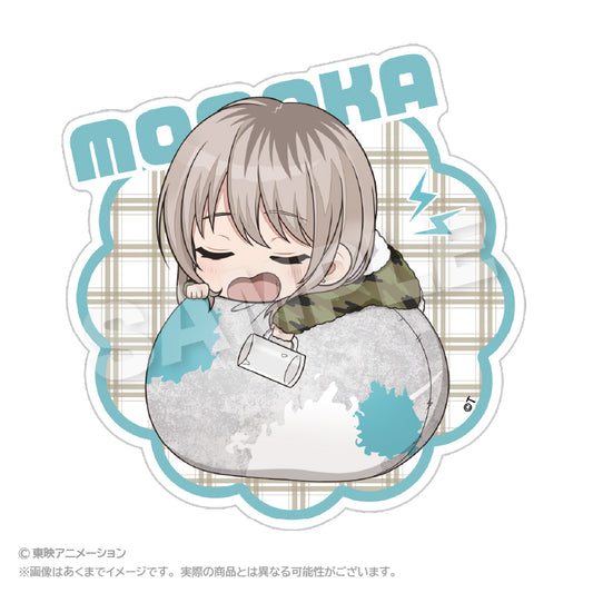 Girls Band Cry Fuwamin Die-cut Sticker Kawaragi Momoka - anime collectibles wholesale