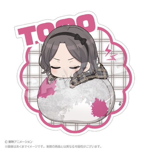 Girls Band Cry Fuwamin Die-cut Sticker Ebizuka Tomo - ORANGE ROUGE figures wholesale