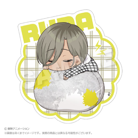 Girls Band Cry Fuwamin Die-cut Sticker Rupa - anime display figures wholesale