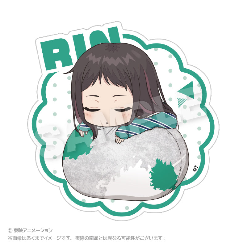 Girls Band Cry Fuwamin Die-cut Sticker Rin - FURYU figures wholesale