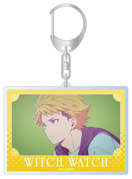 Witch Watch Scenes Acrylic Key Chain Kazamatsuri Kanshi - Japanese anime figures bulk supplier USA