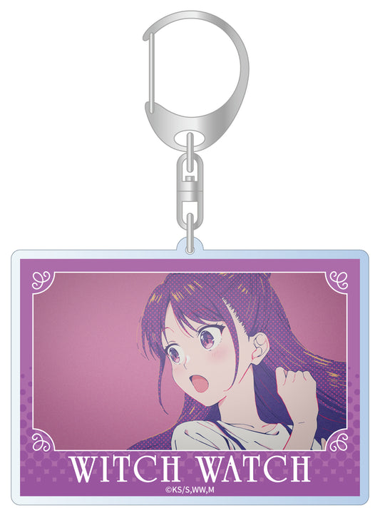 Witch Watch Scenes Acrylic Key Chain Miyao Nemu - wholesale anime plush toys
