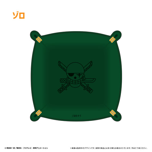 One Piece Leather Square Tray Vol. 2 Zoro — One Piece figures wholesale