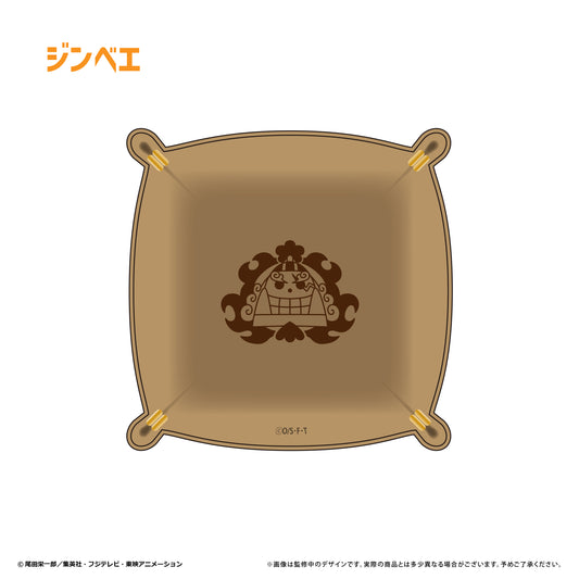 One Piece Leather Square Tray Vol. 3 Jinbe — One Piece figures wholesale