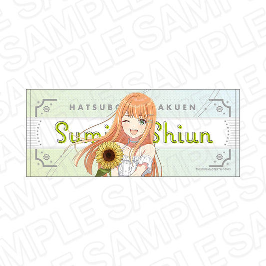 Gakuen Idolmaster Face Towel Shiun Sumika sunflower Ver. — anime store wholesale supplier