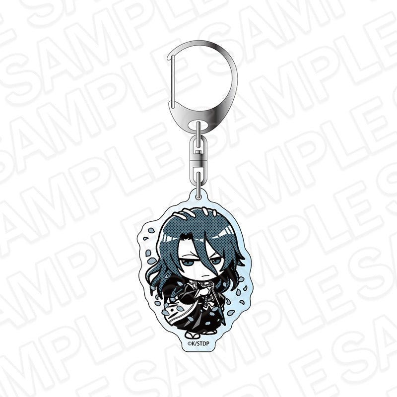 Bleach: Thousand-Year Blood War Acrylic Key Chain Monocolor Kuchiki Byakuya — anime keychains wholesale