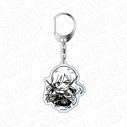 Bleach: Thousand-Year Blood War Acrylic Key Chain Monocolor Ukitake Jushiro — anime keychains wholesale