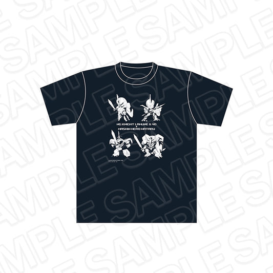 Mashin Hero Wataru x NG Knight Lamune & 40 T-shirt Navy (XL Size) - Banpresto wholesale supplier