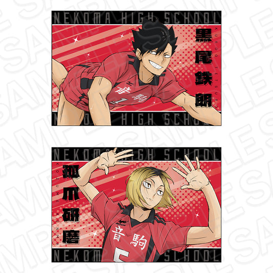 Haikyu!! Postcard 2 Set Nekoma High School - best anime merchandise wholesaler USA