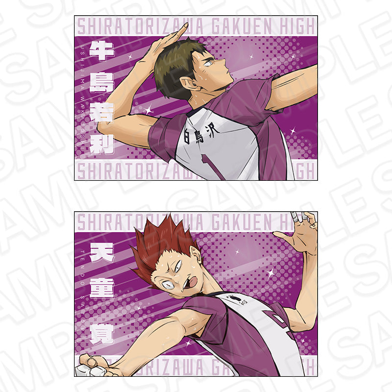 Haikyu!! Postcard 2 Set Shiratorizawa Gakuen High School - Aniplex figures wholesale