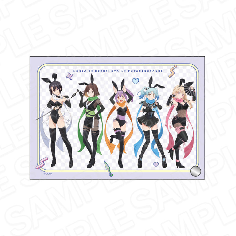 A Ninja and an Assassin Under One Roof Mini Acrylic Art Baninja Ver. - Mighty Jaxx figures wholesale