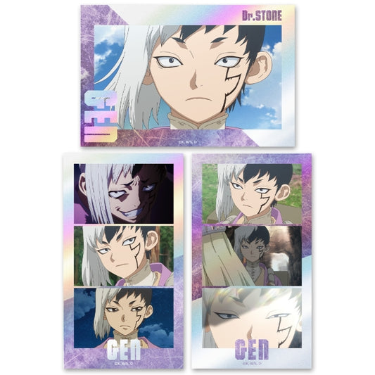 Dr. Stone Thumbnail Kira Sticker Set Asagiri Gen - scale anime figures wholesale