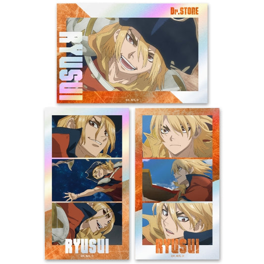 Dr. Stone Thumbnail Kira Sticker Set Nanami Ryusui - anime figure dropshipping supplier