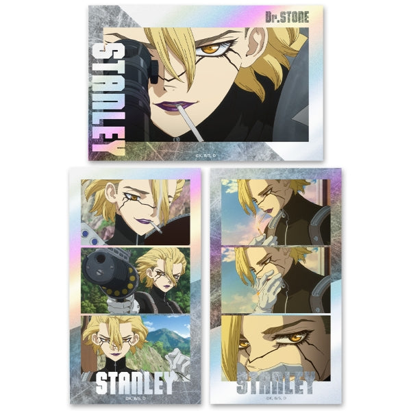 Dr. Stone Thumbnail Kira Sticker Set Stanley Snyder - anime merch supplier USA