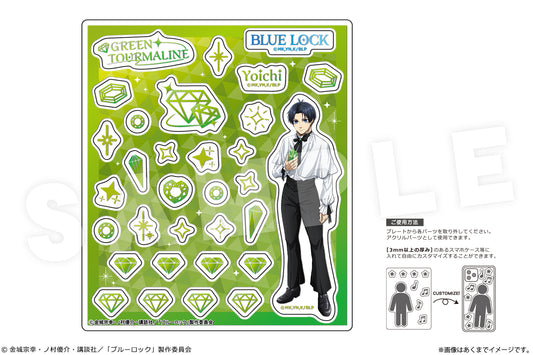 Blue Lock Acrylic Flake Parts Ver. Talent Gemstone 01 Isagi Yoichi — import anime figures wholesale from Japan