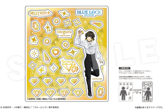 Blue Lock Acrylic Flake Parts Ver. Talent Gemstone 06 Bachira Meguru — Japanese anime figures bulk supplier USA