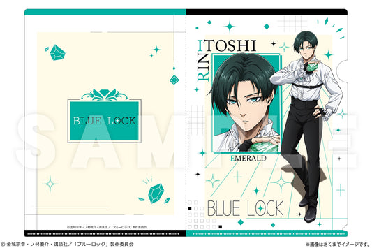 Blue Lock A4 Clear File Ver. Talent Gemstone 02 Itoshi Rin — Japanese anime figures bulk supplier USA