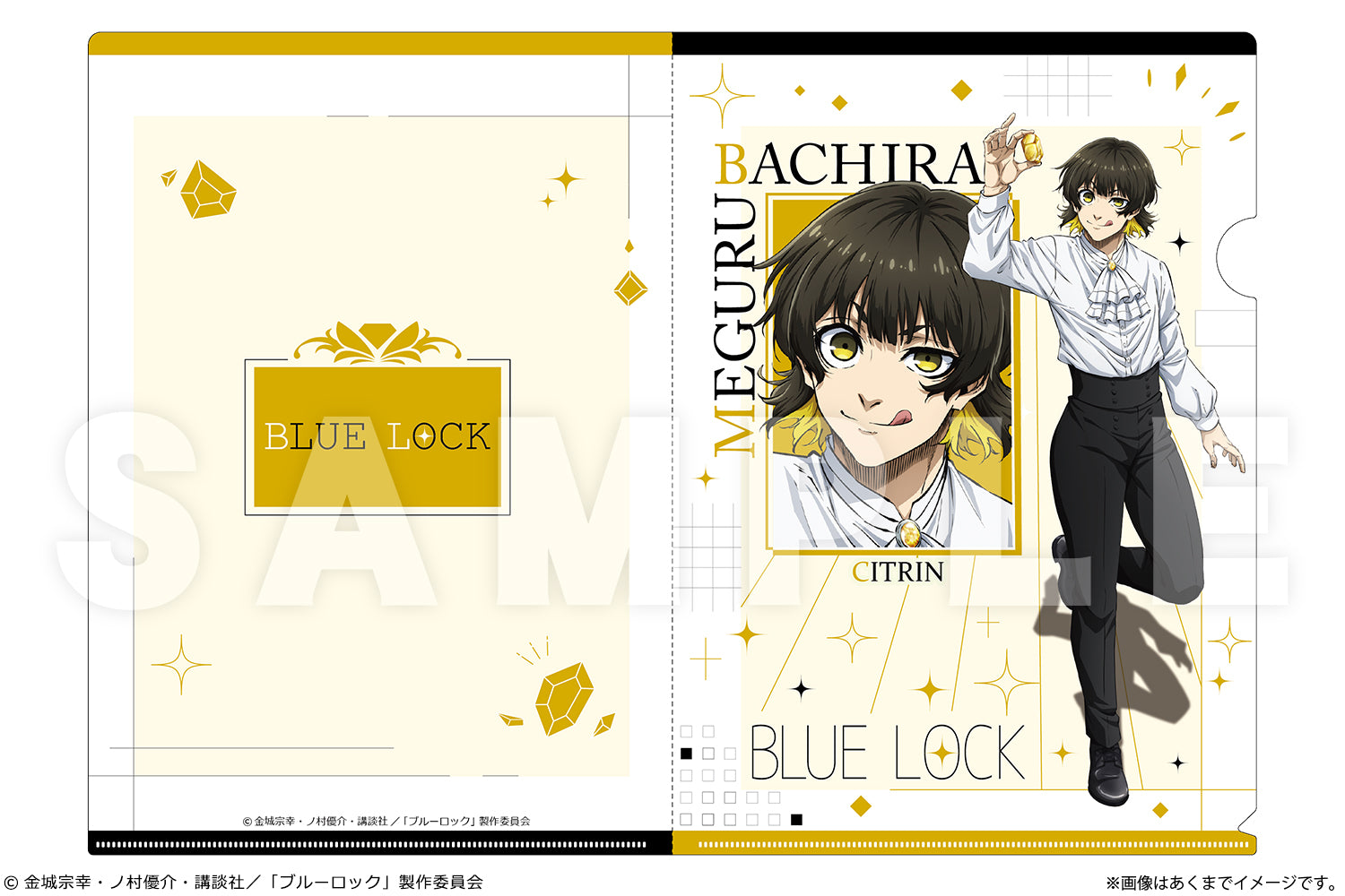 Blue Lock A4 Clear File Ver. Talent Gemstone 06 Bachira Meguru — anime store wholesale supplier