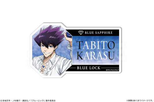 Blue Lock Name Badge Ver. Talent Gemstone 05 Karasu Tabito — where to buy anime figures wholesale USA