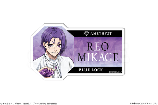 Blue Lock Name Badge Ver. Talent Gemstone 08 Mikage Reo — anime store wholesale supplier