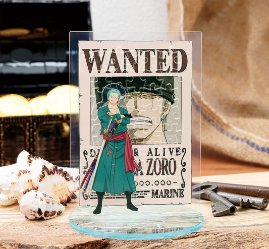 One Piece Jigsaw Puzzle Mame Puzzle Die-cut 40 Piece MA-D02 Zoro — One Piece figures wholesale