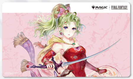 MAGIC: The Gathering Final Fantasy Players Rubber Mat MFR-05 Character Borderless Edition Terra, Herald of Hope - anime figures wholesale