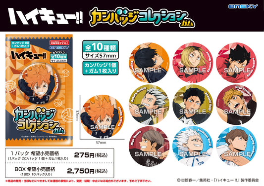 Haikyu!! Can Badge Collection — anime store wholesale supplier