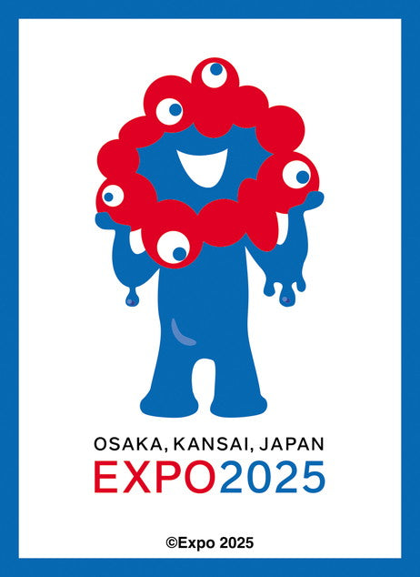 Expo 2025 Osaka, Kansai, Japan Official Character MYAKU-MYAKU Character Sleeve Expo 2025 Osaka, Kansai, Japan Logo EN-1526 — anime store wholesale supplier
