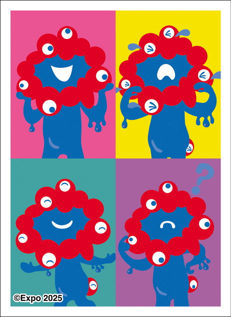 Expo 2025 Osaka, Kansai, Japan Official Character MYAKU-MYAKU Character Sleeve Pop Art EN-1528 — anime figures wholesale near me